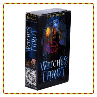 Bộ bài Witches Tarot +Tặng File Hướng Dẫn và Khăn Toyvnmall