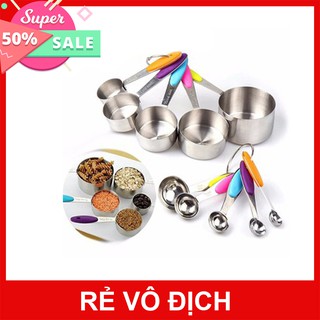 Bộ 10 thìa đong định lượng inox
