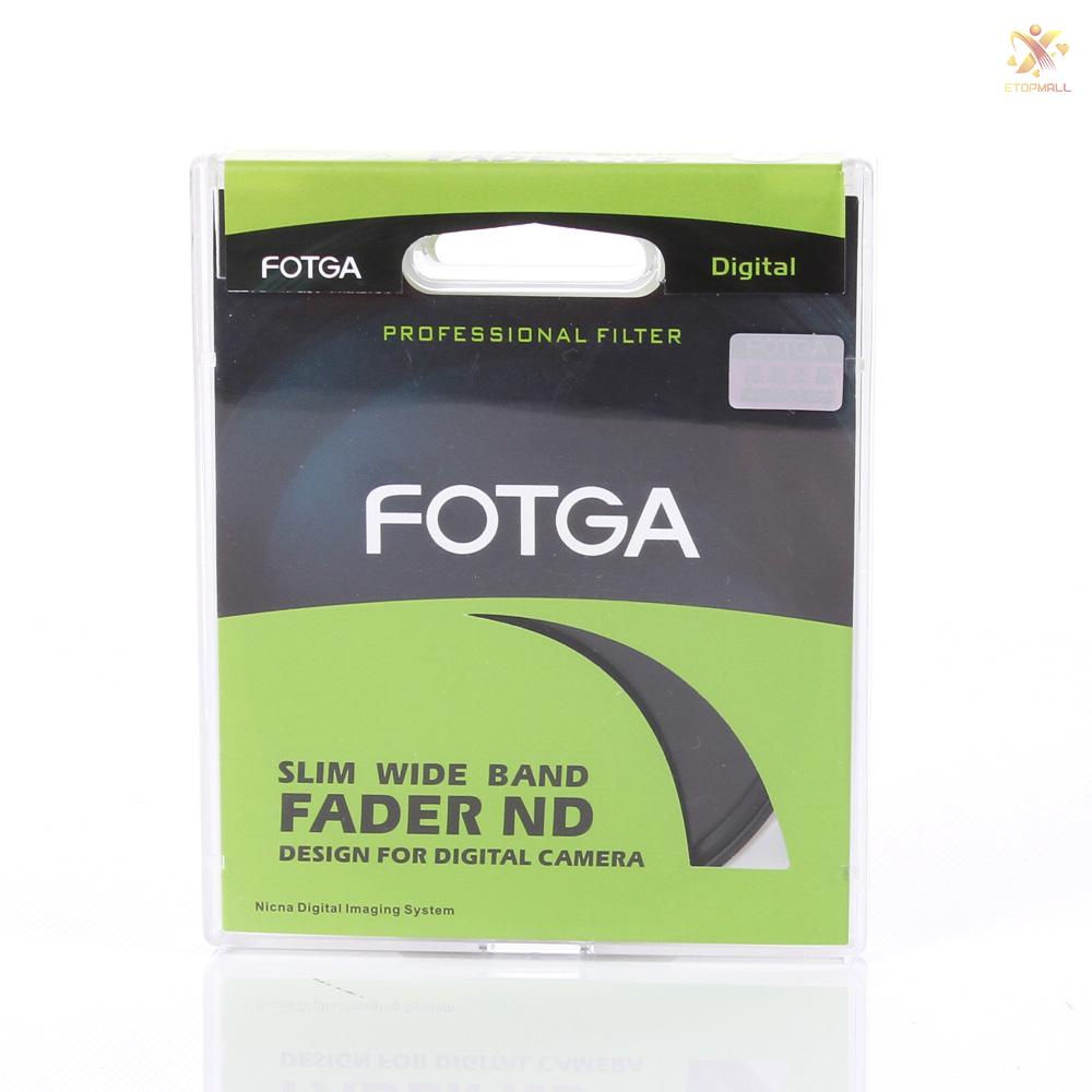 ET Fotga 72mm Slim Fader ND Lens Adjustable Variable Neutral Density ND2 to ND400 for  / 18-200  18-85