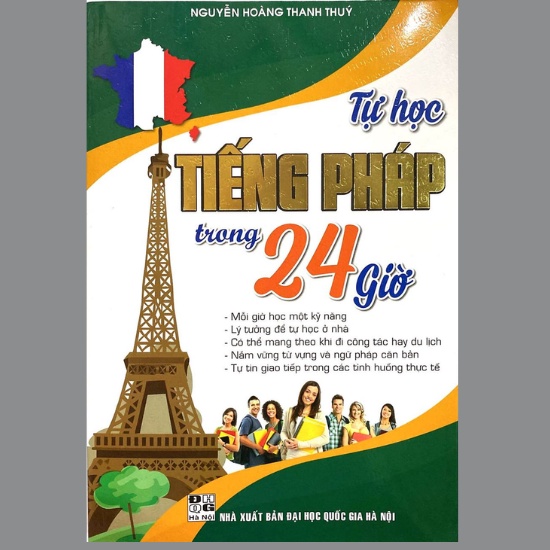 Sách - Tự Học Tiếng Pháp Trong 24 Giờ
