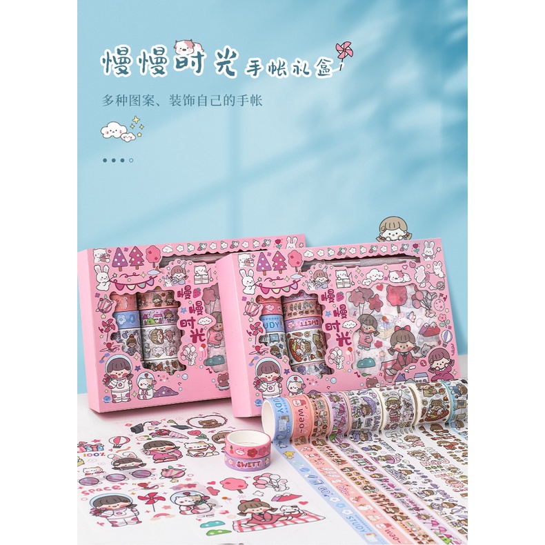 Hộp Băng Keo Dễ Thương Sáng Tạo Trang Trí Sổ Tay/ Đồ Thủ Công diy