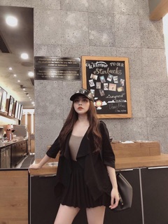 ÁO KHOÁC MỎNG KIỂU MANGTO