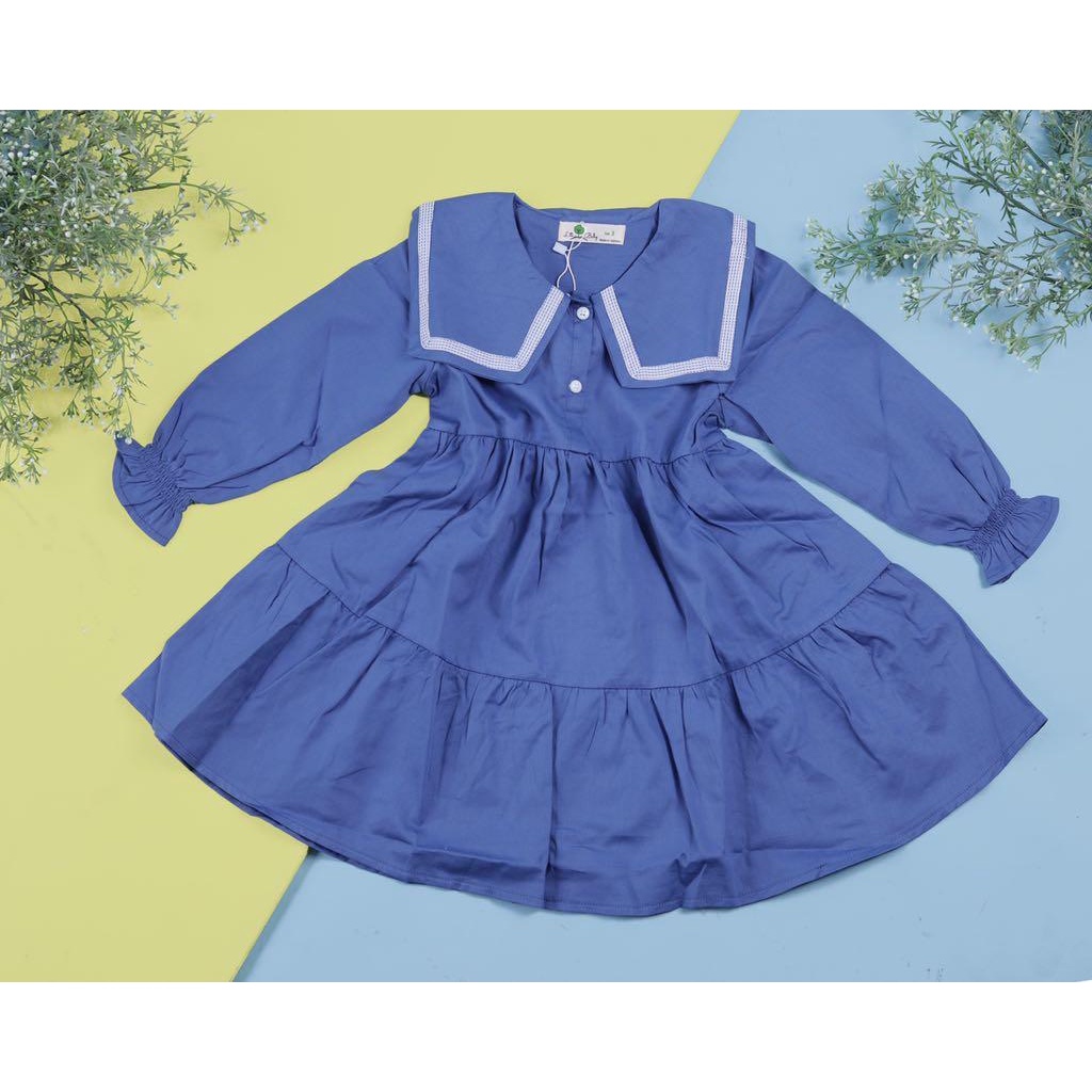 Váy thô Ofox cổ vuông LITIBABY 1/5T