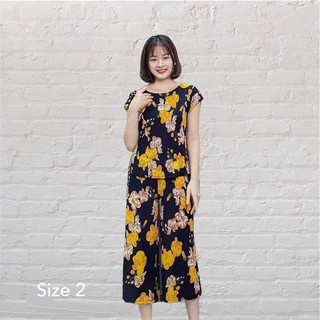 {Size dưới 65kg} Đồ bộ lửng trung niên/ đồ mặc nhà