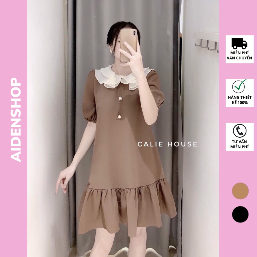 Đầm bầu công sở đẹp cao cấp Aidenshop Váy bầu thiết kế mùa hè