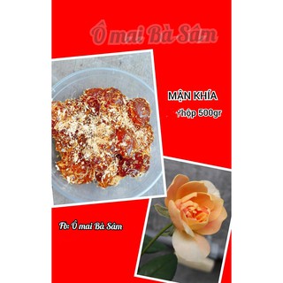 Ô mai Mận vàng khía Dẻo bùi 500g