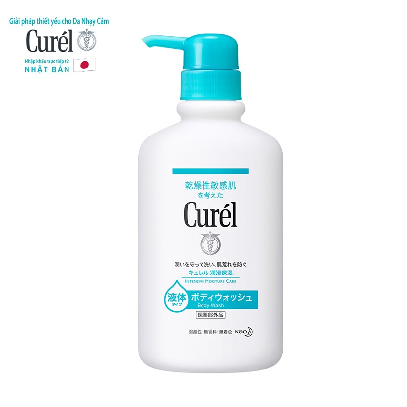 Sữa Tắm Toàn Thân Cấp Ẩm Chuyên Sâu Curel Intensive Moisture Care Body Wash 420ml | BigBuy360 - bigbuy360.vn