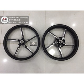 MÂM CNC 5 CÂY EX150 1.8 - 3.0 - BẢN BẰNG SIZE ZIN CỦA XE - MÀU ĐEN