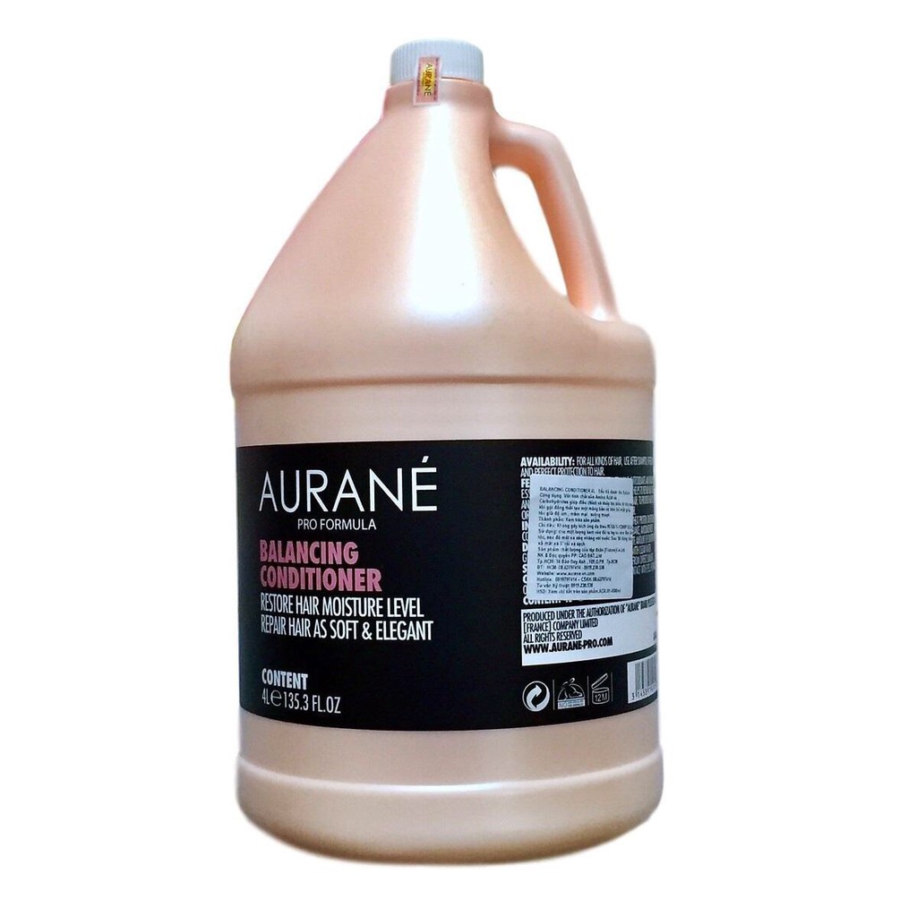 [Size to] Dầu xả Aurane Protein Moisturizing 4lit dành cho tóc hư tổn, khô xơ, giúp tóc mềm mượt, chắc khỏe