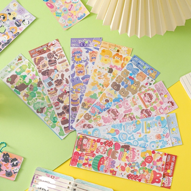 Miếng Dán Sticker Họa Tiết Hình Sakura  Trang Trí-Minkey