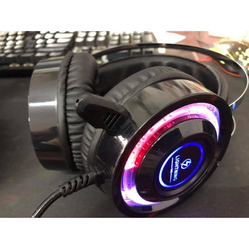TAI NGHE LIGHTNING V6S 7.1 LED RGB Chopper Gaming Gear | BigBuy360 - bigbuy360.vn