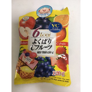 Kẹo Eikodo Nhật Bản [Chanh muối, Trái cây, Matcha, Đường đen] gói 120g