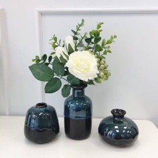 COMBO 3 Bình decor- trang trí kệ sách- gốm bát tràng