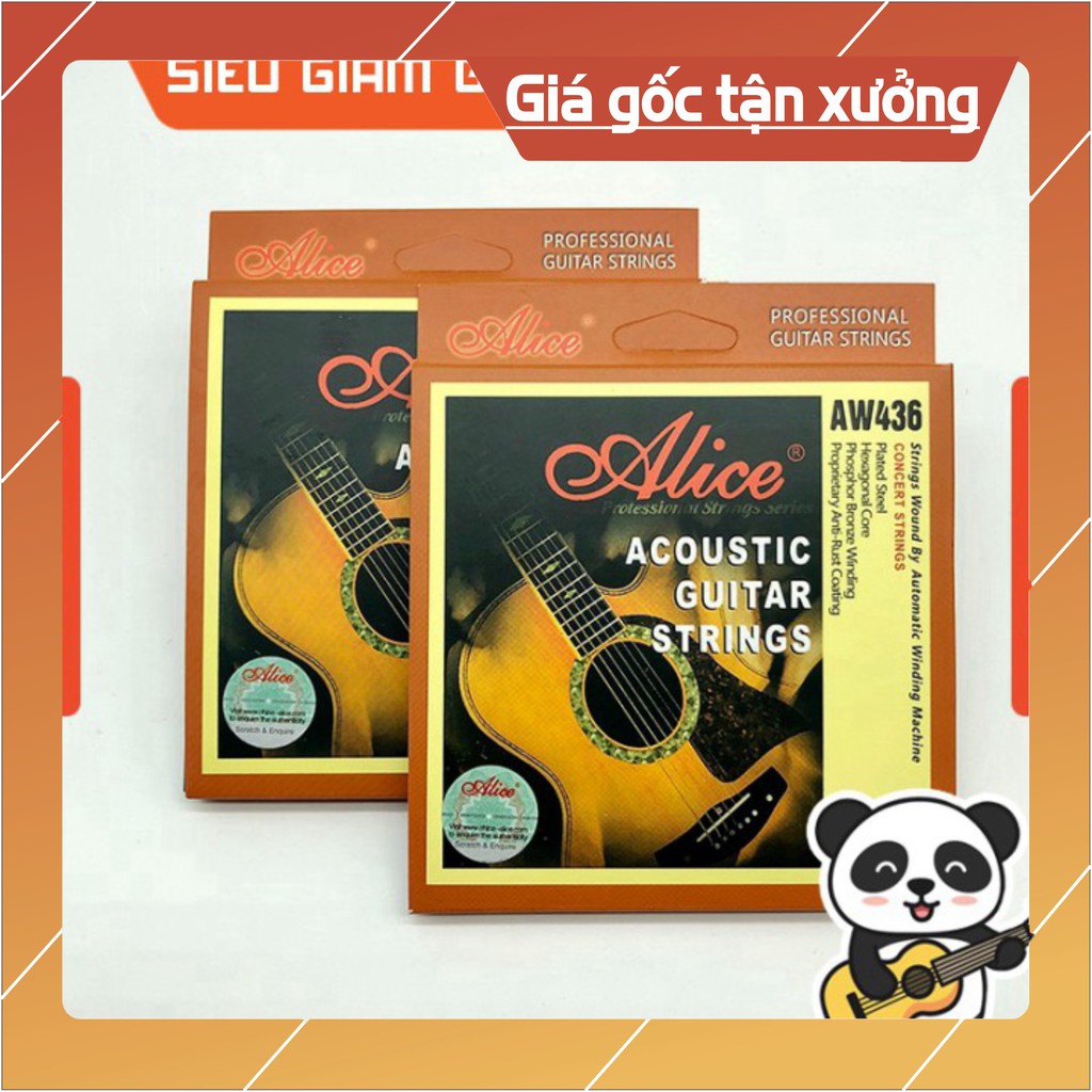 Dây Đàn Guitar Acoustic Alice 436 (Alice AW436), Alice 432 (Alice AW432), Alice 406 (Alice A406)