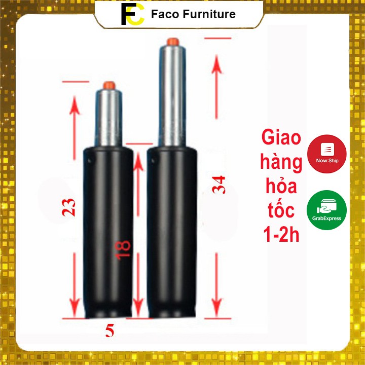 Combo 2 chiếc ben hơi ghế xoay, piston ghế xoay văn phòng, ghế làm việc văn phòng { Tiết kiệm chi phí vận chuyển }