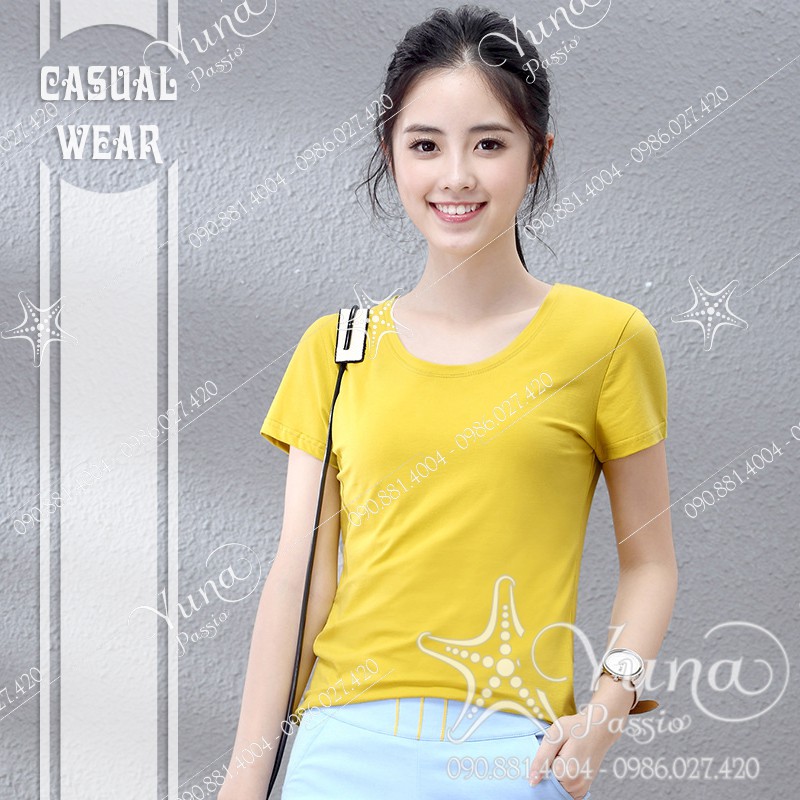 Áo Thun Thái Cổ Tròn Cao Cấp - Có 9 Màu Size 38- 62kg | WebRaoVat - webraovat.net.vn