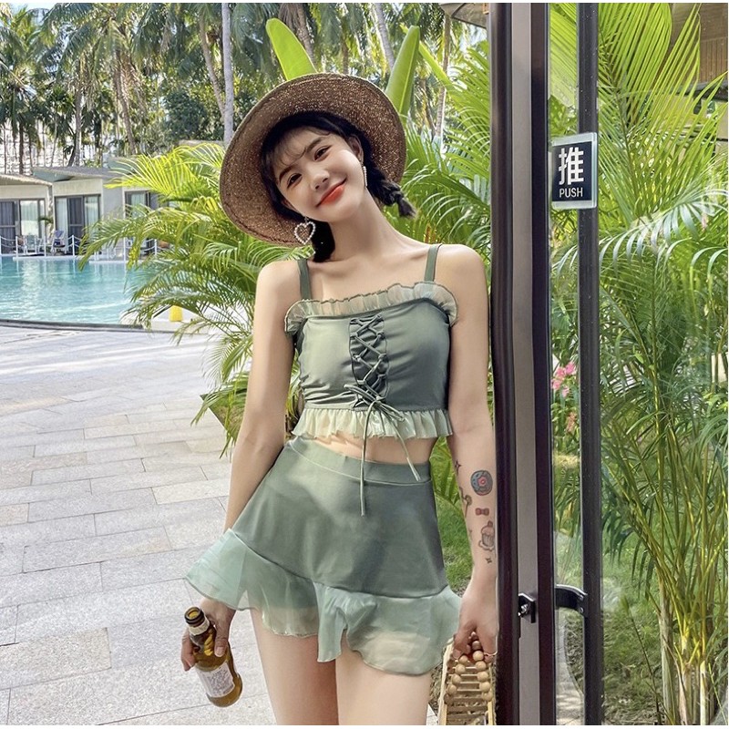 [Tặng Chong Chóng Gắn Mũ Bảo Hiểm] Set Bikini Đồ Bơi Đuôi Cá Đi Biển ~ ORIN ORRIN CLOSET | BigBuy360 - bigbuy360.vn