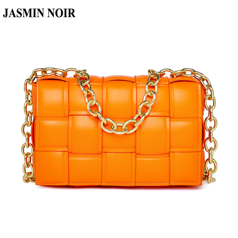 Túi Đeo Chéo Nữ JASMIN NOIR Phối Dây Kim Loại Thanh Lịch Thời Trang
