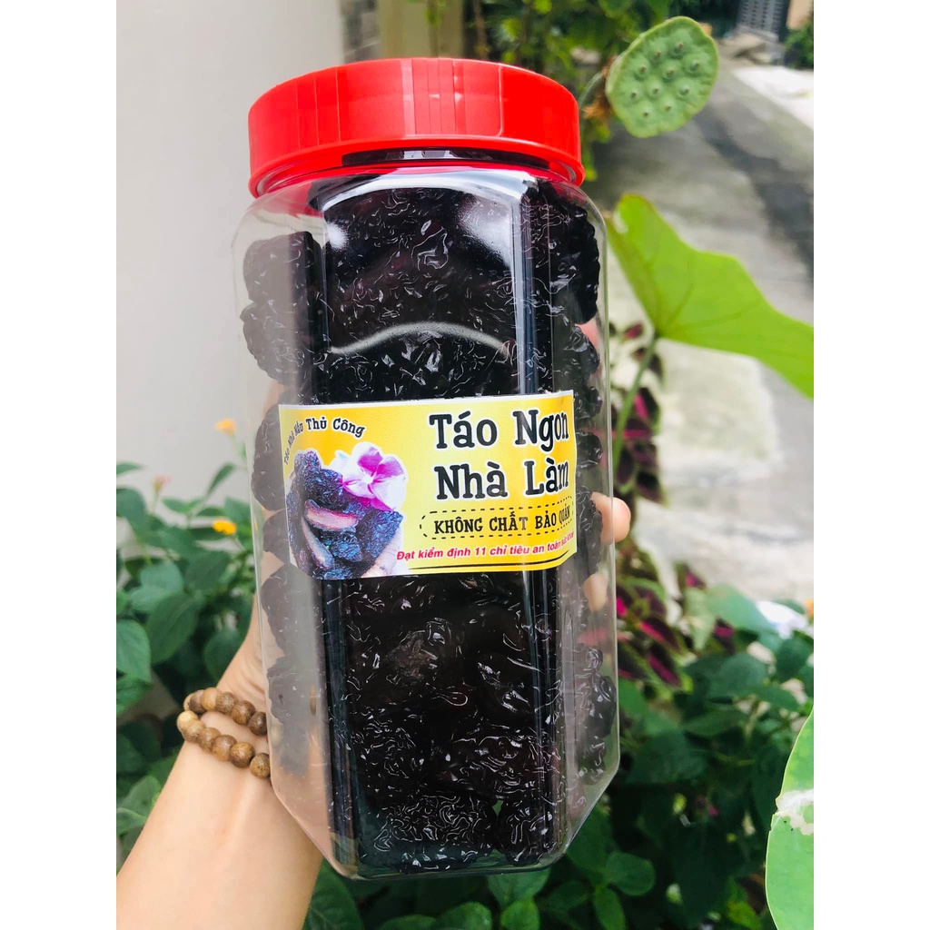 500g táo đen sấy dẻo vị ngọt thanh rất dễ ăn