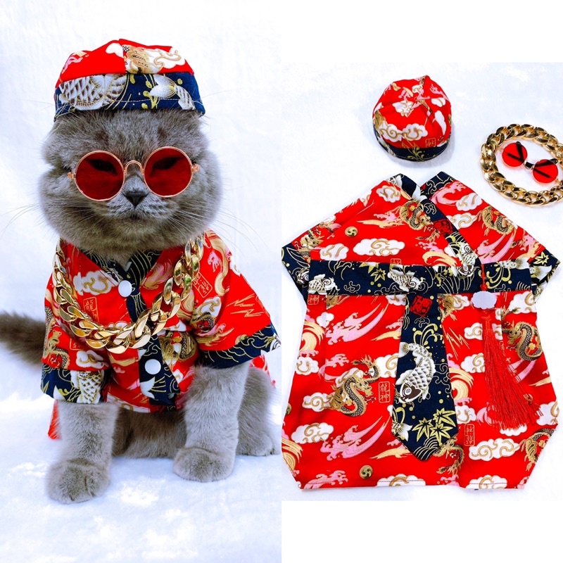 ĐỒ TẾT CHO CHÓ MÈO - KHANG HI VI HÀNH