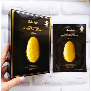 COMBO 10 MIẾNG  Mặt nạ JMsolution water luminous golden cocoon (kén vàng xịn)