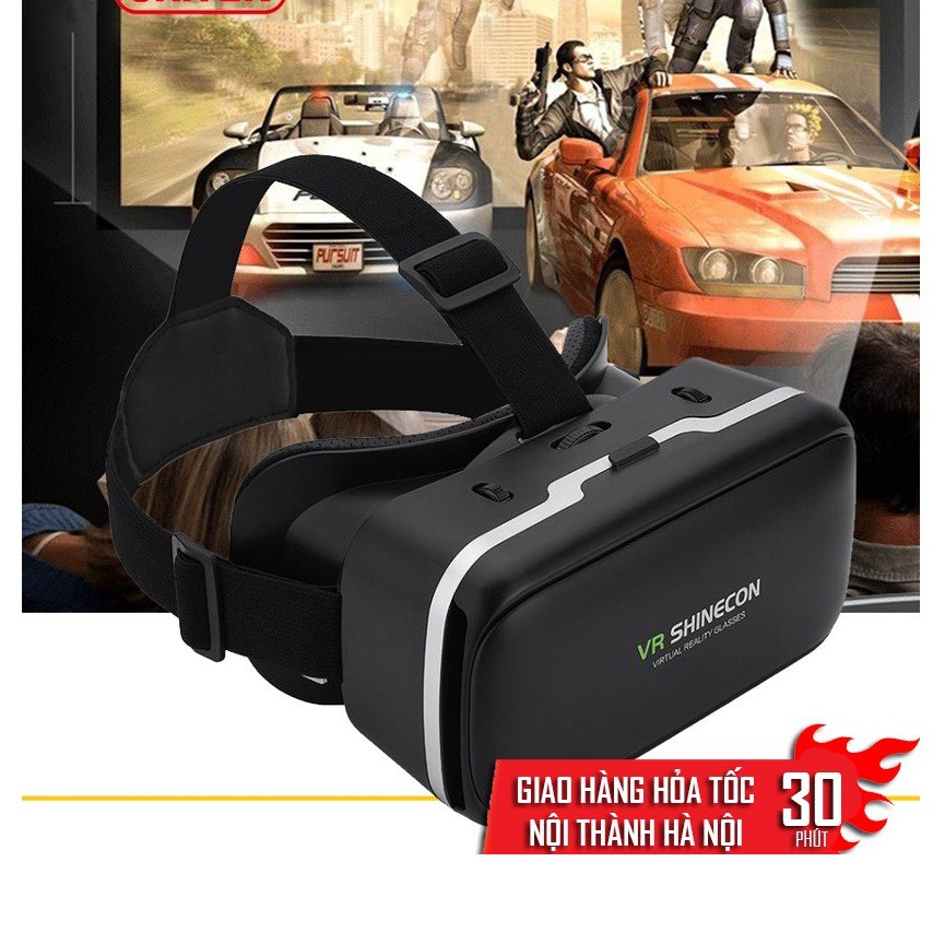 Kính thực tế ảo VR BOX Shinecon (Đen) - Kính thực tế ảo chính hãng Shinecon