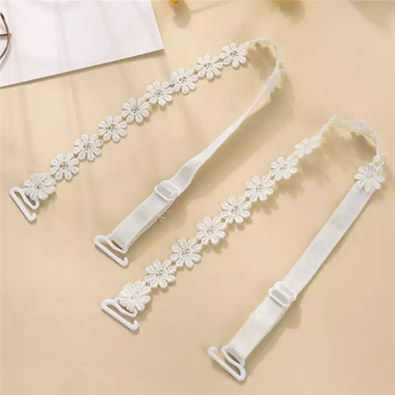 DÂY ÁO NGỰC HOA CO GIÃN PHỐI ĐỒ CỰC DỄ THƯƠNG