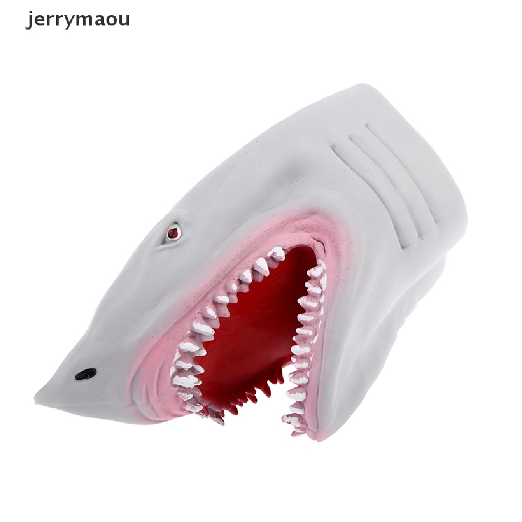 Con Rối Đeo Tay Hình Cá Mập Xám TPR Dùng Để Kể Chuyện