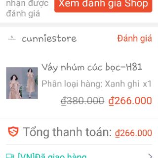 [THANH LÝ] VÁY CUNNIE STORE