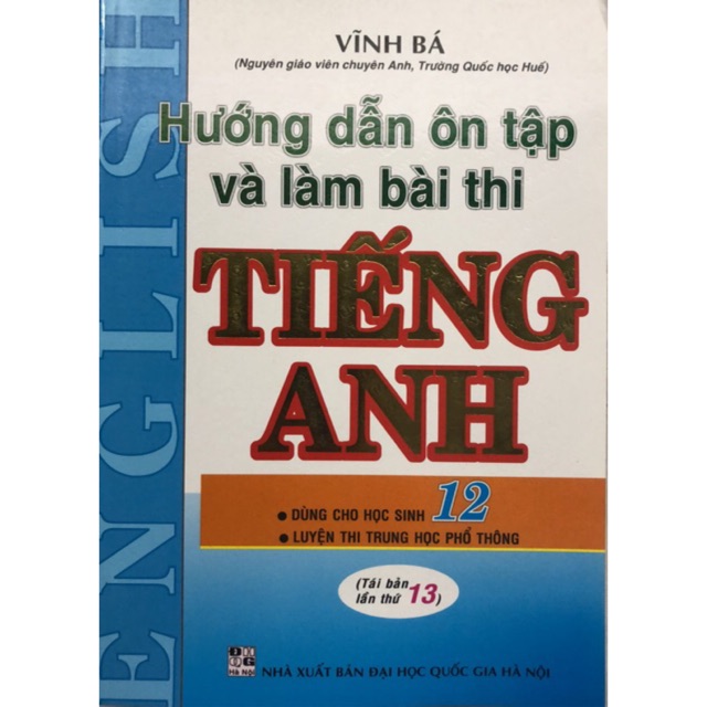 Sách - Hướng dẫn ôn tập và làm bài thi Tiếng Anh