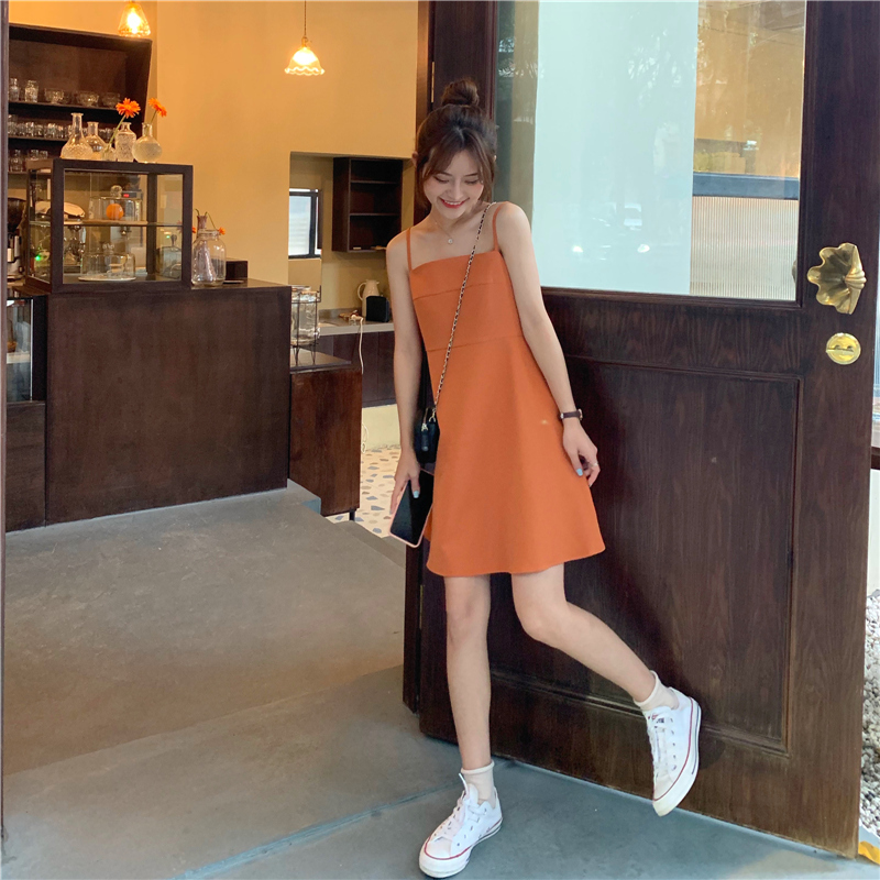Đầm Chữ A Không Tay Xinh Xắn Dành Cho Nữ