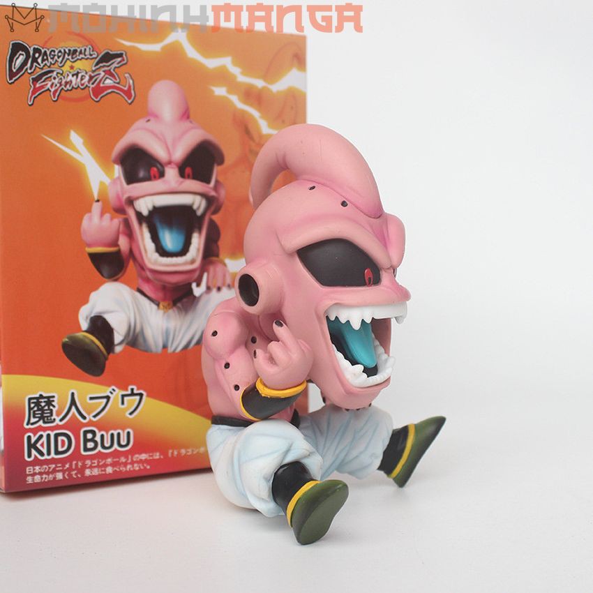 [TẶNG KÈM 1 MÔ HÌNH] Mô hình Kid Buu (Kid Bu) Bảy Viên Ngọc Rồng Dragon Ball cao 12cm