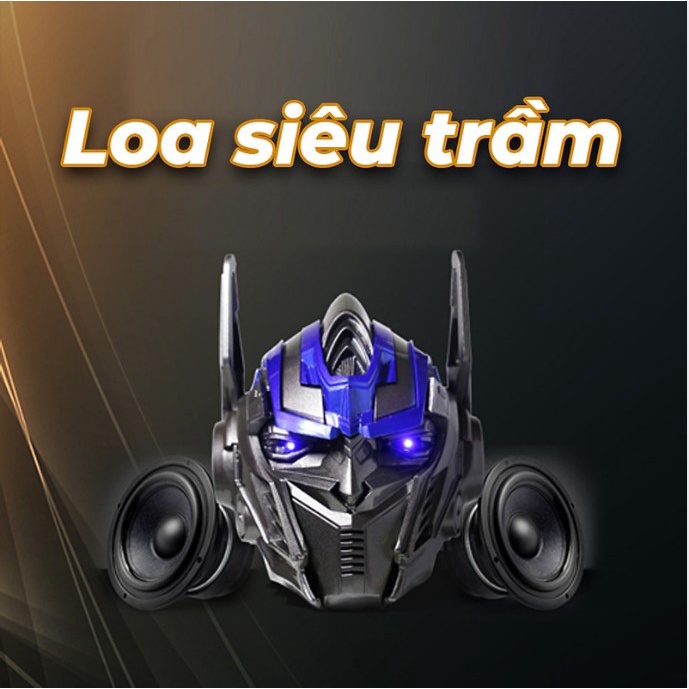 Loa Bluetooth Không Dây Transformer - Âm Thanh Vòm Sống Động - Kết Hợp Loa Siêu Trầm