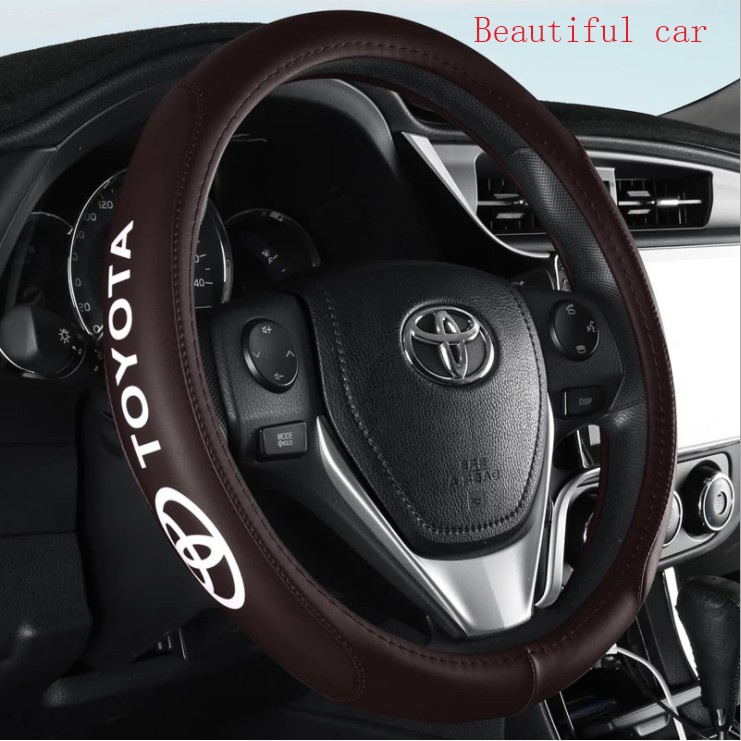 Bọc Vô Lăng Xe Hơi Toyota Yaris Altis Vios Rav4 Camry Chr Sienta Chất Lượng Cao