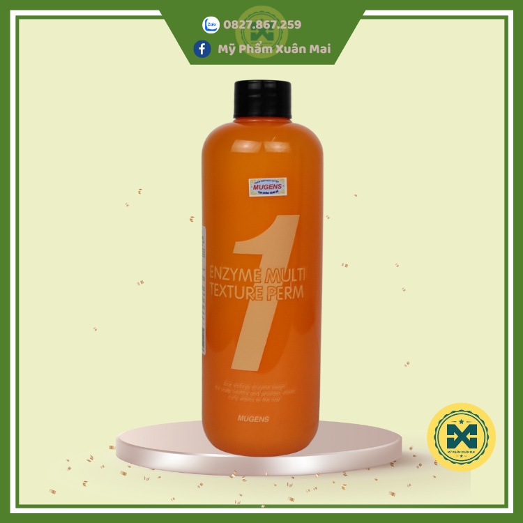 Lẻ Uốn lạnh Mugens Voi enzyme 500ml