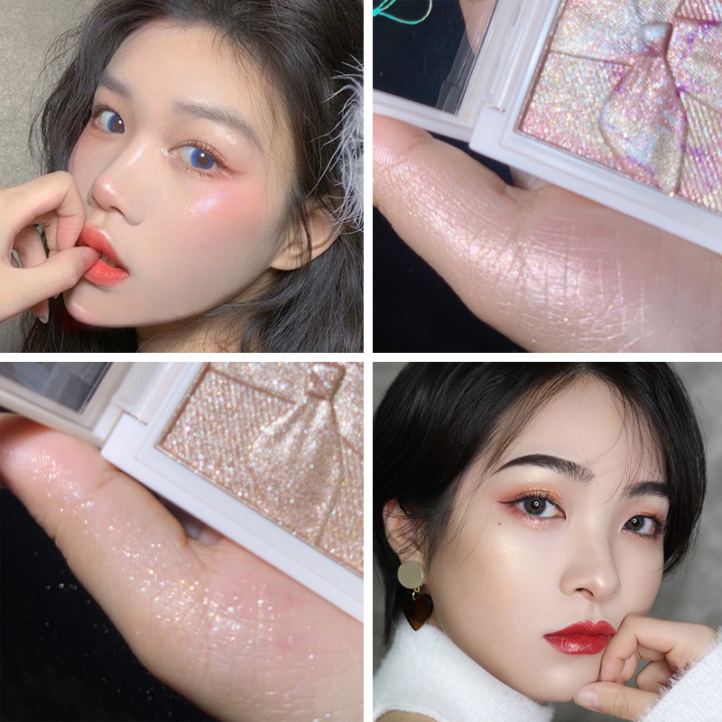 Phấn bắt sáng tạo khối NOVO Bow Clear And Transparent Highlight