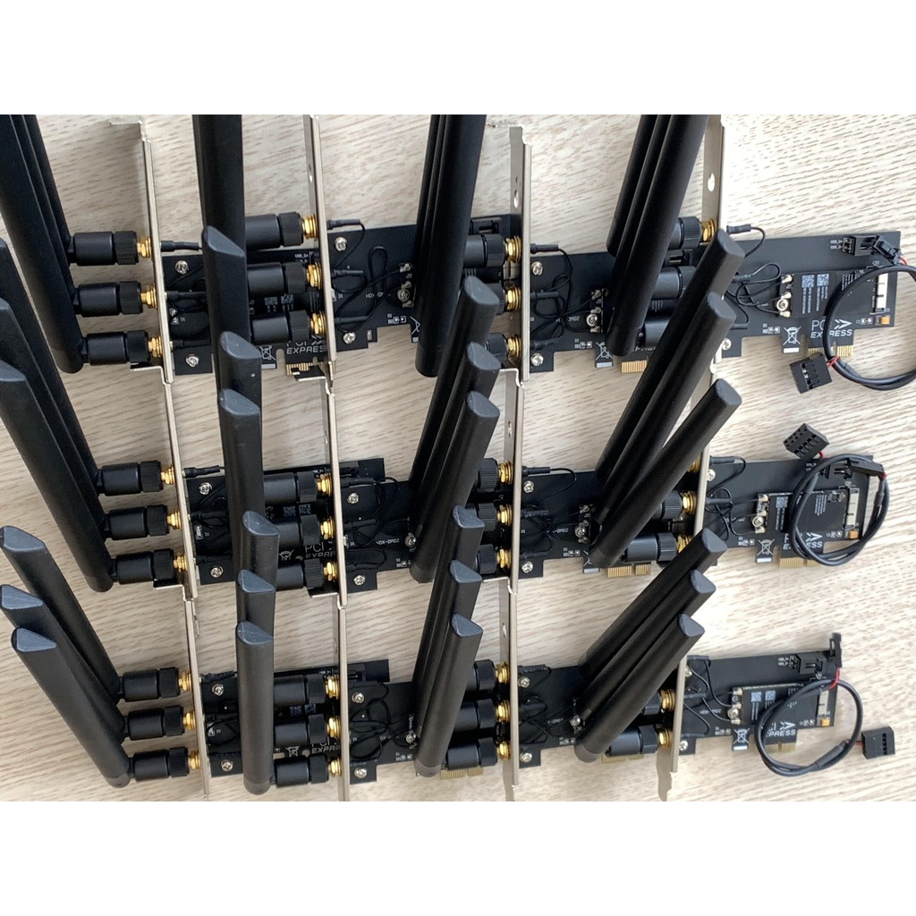 Card Wifi Bluetooth Cho máy PC chuẩn PCI Express x1