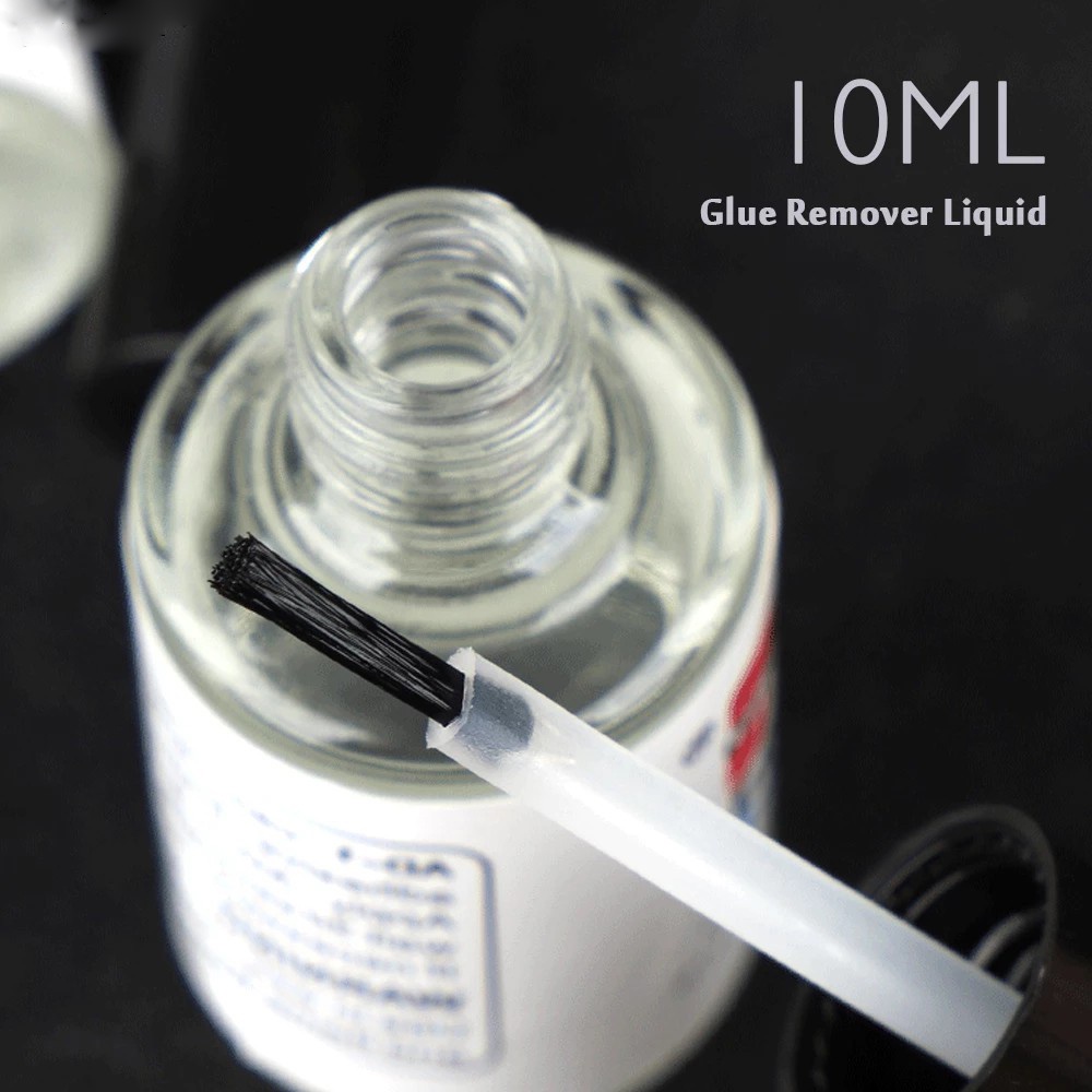 Lọ Dung Dịch Tẩy Keo Dán Móng Tay Giả UR SUGAR 10ml Kèm Cọ