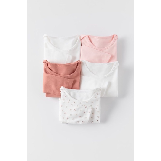 {Size 6/9m} Bodysuit ZA.RA xuất xịn cotton organic cực đẹp