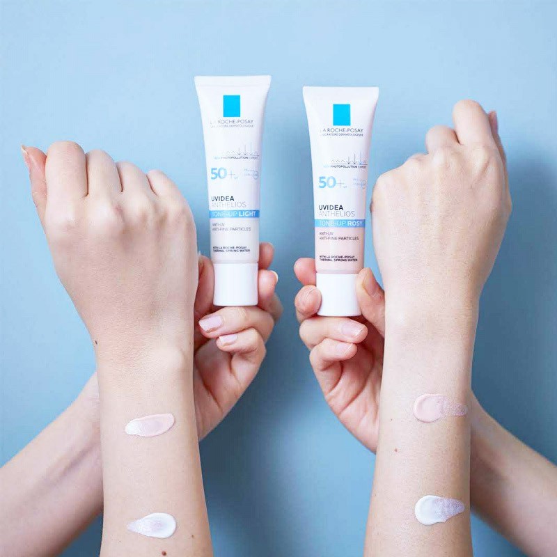 Kem Chống Nắng La Roche-Posay Nâng Tông Màu Sáng Ánh Hồng UVIDEA Anthelios Tone-Up Rosy SPF50+ 30ml