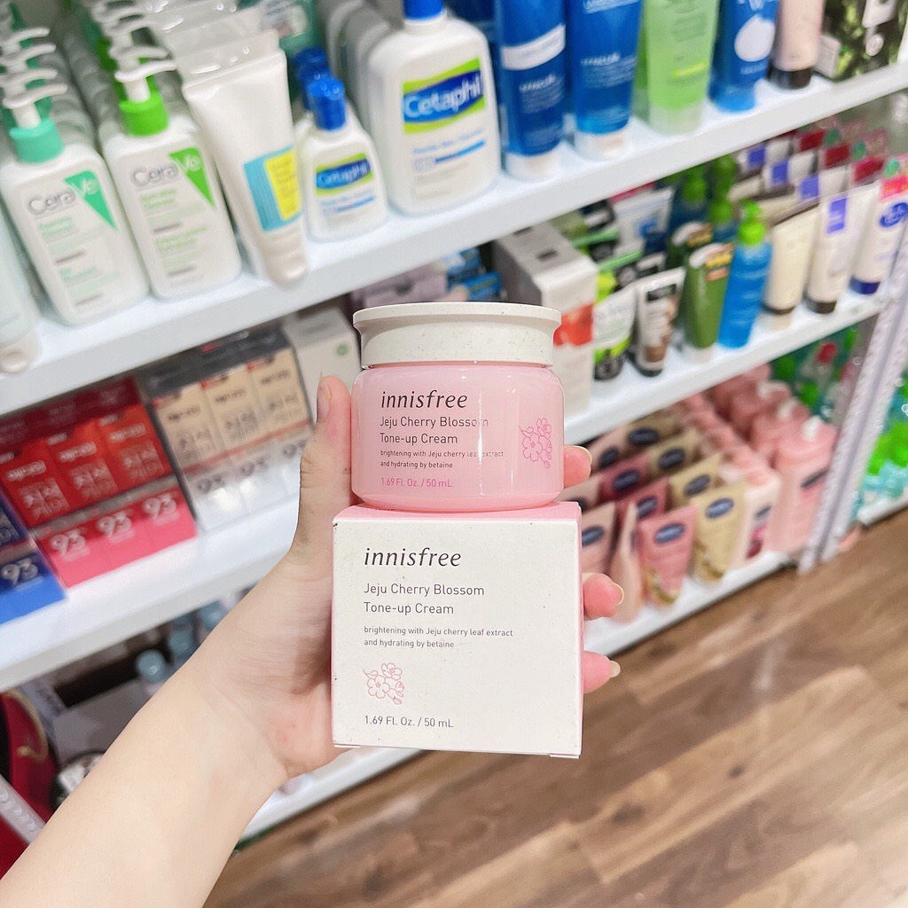 Kem Dưỡng Innisfree Từ Hoa Anh Đào Đảo Jeju innisfree Cherry Blossom Jelly Cream 50ml,Kem Dưỡng Trắng Da innifree | BigBuy360 - bigbuy360.vn