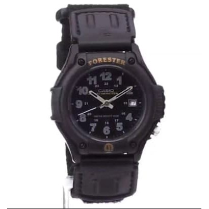 Đồng hồ dây vải bố - phong cách thể thao - Màu đen - CasioFT500WVB-1BV - Dòng Forester