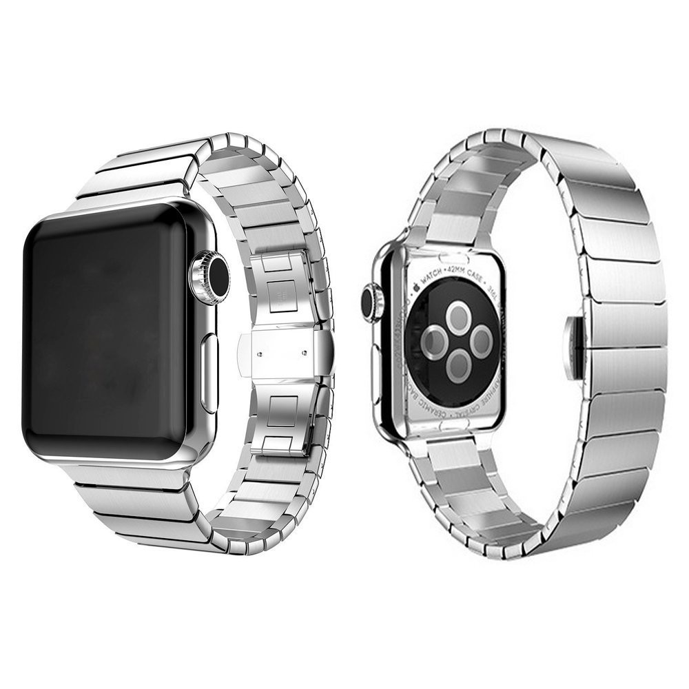 Dây đeo đồng hồ Apple Watch 42mm khóa bướm Link Bracelet chocongnghevn