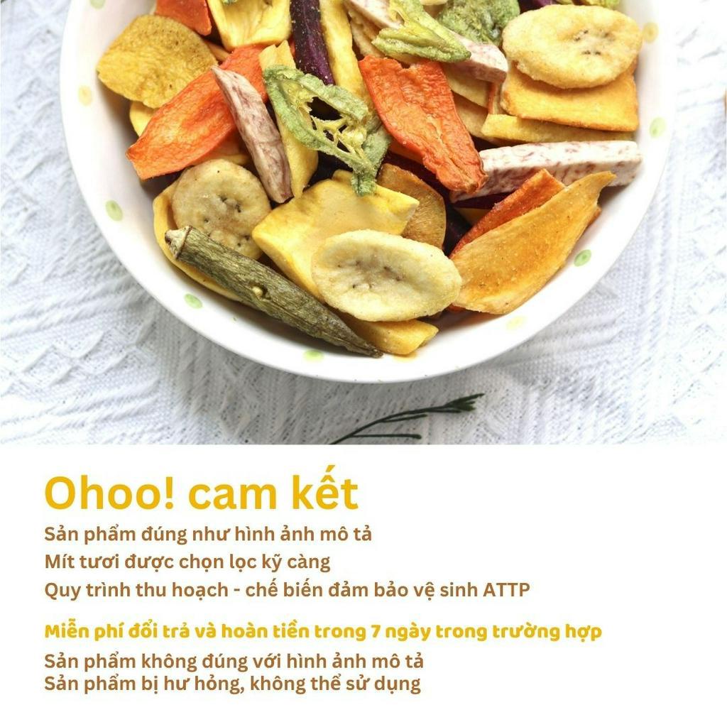 Rau Củ Quả Sấy Ohoo Ăn Vặt Giải Trí Eat Clean OHOO