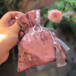 Túi dây rút vải nhung