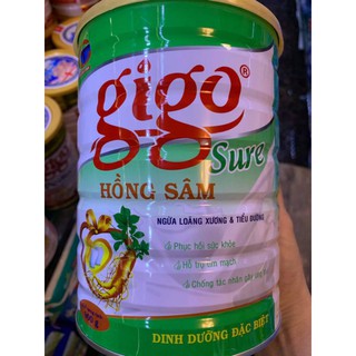 sữa gigo hồng sâm 900g