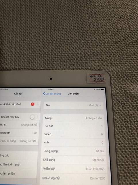 iPad mini 4 sử dụng wifi và 4G - 64G | BigBuy360 - bigbuy360.vn