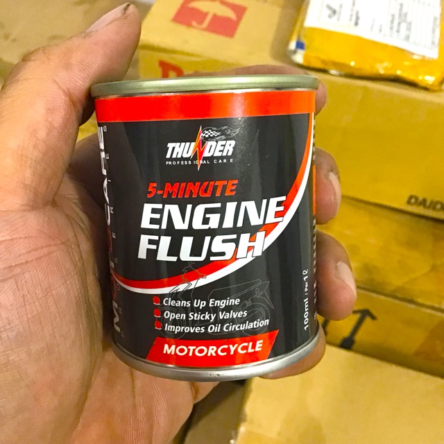 Súc Động Cơ Thunder Engine Flush 100ml - Motocare