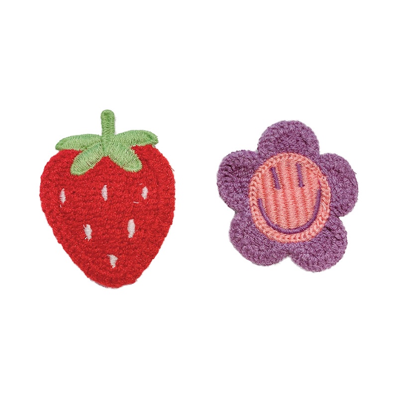 Kẹp Tóc Hình Hoa/Trái Cây Hoạt Hình Phong Cách Hàn Quốc Thời Trang Cho Nữ