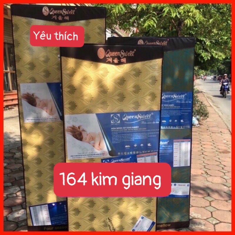 sale -50%❤️ Đệm bông ép Hàn Quốc QueenSweet ( 100cm x190cm)(120cm x190cm)